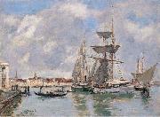 Eugene Boudin Venice, The Grand Canal oil painting on canvas
